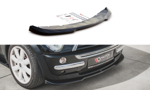 Splitter przedni Mini Cooper / One R50 (czarny mat)