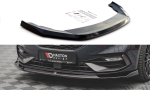 Splitter przedni V3 Seat Leon FR MK4 (czarny mat)