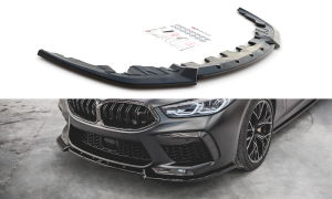 Splitter przedni V3 BMW M8 Gran Coupe F93 (czarny mat)