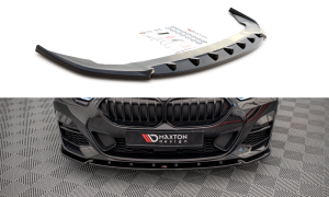 Splitter przedni V2 BMW 2 Gran Coupe M-Pack F44 (czarny mat)
