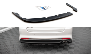 Splittery tylne boczne Kia Optima MK4 (carbon look)