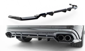 Splitter Tylny (Z Dyfuzorem) V.2 Audi SQ8 / Q8 S-Line Mk1 Facelift