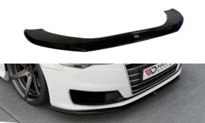 Splitter przedni Audi A6 Ultra C7 FL (czarny mat)