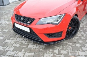 Splitter przedni Seat Leon III Cupra / FR (carbon look)