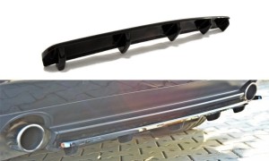 Splitter tylny srodkowy Alfa Romeo 159 (z dyfuzorem) (czarny mat)