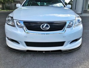 Splitter przedni V1 Lexus GS 300 MK3 Polift (carbon look)