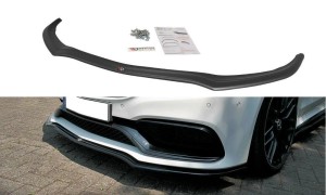 Splitter przedni V1 Mercedes C-Class C205 63AMG Coupe (czarny mat)