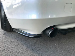 Splittery tylne boczne Lexus GS 300 MK3 Polift (czarny mat)