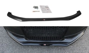 Splitter przedni V1 Audi S4 B8 FL (carbon look)