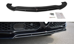 Splitter przedni V2 Alfa Romeo Stelvio (czarny mat)