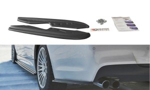 Splittery tylne BMW 3 E90 M-Pack (czarny mat)