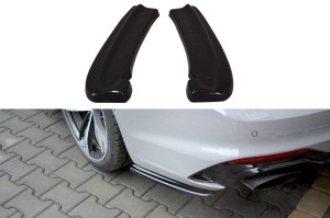 Splittery tylne boczne Audi RS5 F5 Coupe (czarny mat)