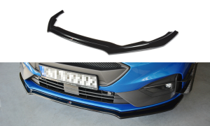 Splitter przedni V1 Ford Focus ST / ST-Line MK4 (carbon look)