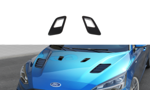Otwory maski Ford Focus ST-Line / ST MK4 (mniejsze) (carbon look)