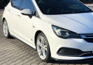 Dokładki progów Opel Astra K OPC-Line (czarny mat)