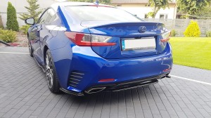 Splitter Tylny (BEZ DYFUZORA) Lexus Rc