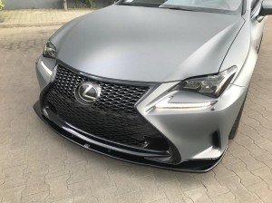 Przedni splitter V1 Lexus RC (carbon look)