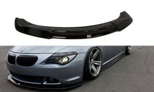 Splitter przedni BMW 6 E63 / E64 Przedlift V2 (czarny mat)