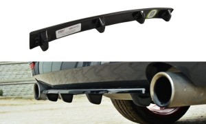 Splitter tylny srodkowy BMW 4 F32 M-Pack (z dyfuzorem) (carbon look)