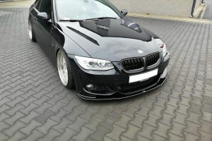 Splitter przedni V1 BMW 3 E92 M-Pack Polift (carbon look)
