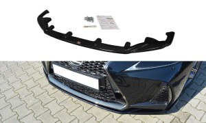 Splitter przedni V1 Lexus IS MK3 Polift F-Sport (carbon look)