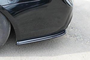 Splittery tylne boczne BMW 3 E91 M-Pack Polift (czarny mat)