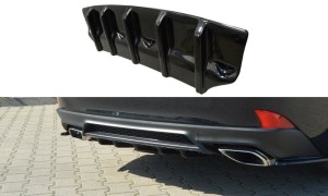 Tylna dokładka Lexus IS MK3 Facelift T (czarny mat)