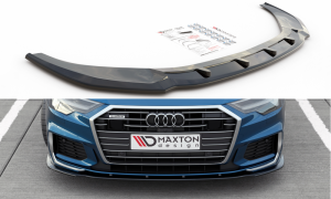 Splitter przedni V2 Audi A6 S-Line / S6 C8 (carbon look)