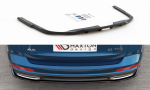 Splitter tylny środkowy (z dyfuzorem) Audi A6 S-Line Avant C8 (carbon look)