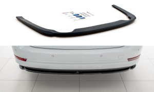 Splitter tylny środkowy Skoda Octavia MK4 (carbon look)