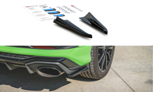 Splittery tylne boczne Audi RSQ3 F3 (carbon look)