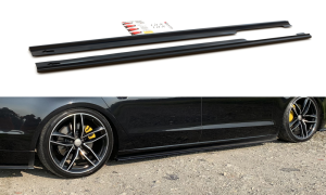 Dokładki progów Audi A8 Long D4 (carbon look)