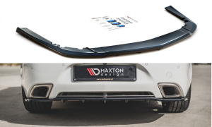 Splitter tylny środkowy (z dyfuzorem) Opel Insignia MK1 OPC Facelift (czarny mat)