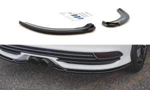 Splittery tylne boczne V2 Ford Focus ST MK3 Facelift (czarny mat)