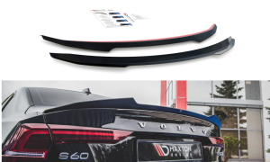 Przedłużenie spojlera Volvo S60 R-Design MK3 (carbon look)