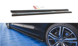 Dokładki progów V2 Volvo S60 R-Design MK3 (carbon look)