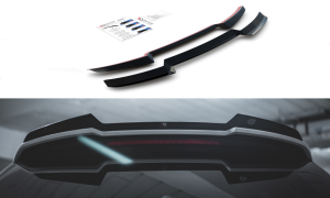 Przedłużenie spojlera V2 Audi RS6 C7 (czarny mat)