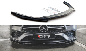 Splitter przedni V1 Mercedes-AMG CLA 35 Aero C118 (czarny mat)