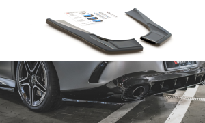 Splittery tylne boczne Mercedes AMG CLA 35 / 45 C118 (czarny mat)
