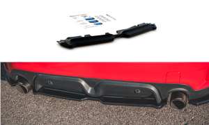 Splitter tylny środkowy Mini Countryman MK2 F60 JCW (czarny mat)