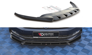 Splitter przedni V2 Volkswagen Passat B8 (czarny mat)