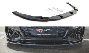 Splitter przedni V2 Audi RS5 F5 Facelift (czarny mat)
