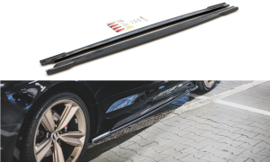 Dokładki progów Audi RS5 Sportback F5 Facelift (czarny mat)