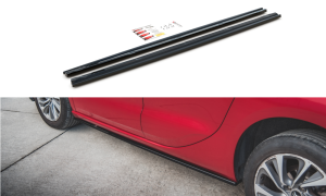 Dokładki progów Citroen DS4 (czarny mat)