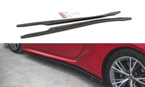Dokładki progów Lexus LC 500 (czarny mat)