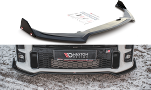 Splitter przedni + flaps V3 Toyota GR Yaris MK4 (carbon look)