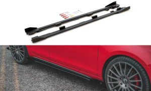 Dokładki progów Street Pro + Flaps Volkswagen Golf GTI MK6