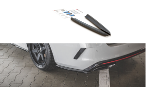 Splittery tylne boczne V1 Skoda Octavia RS MK4 (carbon look)