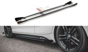 Dokładki progów Street Pro V.2 + Flapsy BMW 1 F20 M135i / M140i / M-Pack