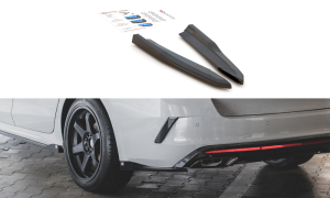 Splittery tylne boczne V3 Skoda Octavia RS MK4 (carbon look)